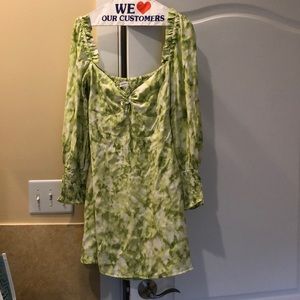 Faithful the Brand, Green Mini Dress